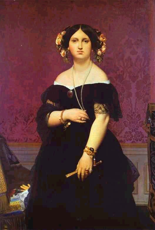 Portrait of Madame Moitessier Standing